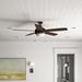 Mercury Row® 52" Swearengin 5 - Blade LED Standard Ceiling Fan w/ Pull Chain & Light Kit Included in Brown | Wayfair 5DIO52RBD