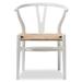 Arnaldo Solid Wood Slat Back Stacking Side Chair