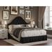 Lark Manor™ Aleid Tufted Standard Bed Upholstered/Metal/Polyester in Black | 57.9 H x 42.5 W x 79.7 D in | Wayfair A860178B130C4287B7892662191EB417