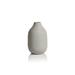 Zodax Weston White Porcelain Vase in Gray | 8.75 H x 5.75 W x 5.75 D in | Wayfair TH-1688