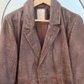 Free People Jackets & Coats | Free People Chocolate Brown Oversized Leather Blazer | Color: Brown | Size: Xs