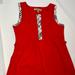Burberry Dresses | Burberry Girls Red Dress Size L Large Nova Trim | Color: Red | Size: Lg