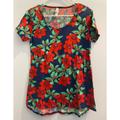 Lularoe Tops | Lularoe Classic T Top | Color: Green/Red | Size: Xxs