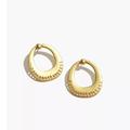 Madewell Jewelry | Madewell Eyelet Lace Statement Earring | Color: Gold | Size: Os