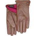 Lederhandschuhe PEARLWOOD "Meg" Gr. 7,5, braun (cognac) Damen Handschuhe Fingerhandschuhe