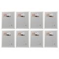 Ikea FISKBO Large Photo Poster Frames, White, 30x40 Centimetres (11.81" x 15.75"), 103.003.95 - Set of 8