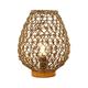 LITECRAFT Woody Table Lamp Woven Wood E27 Base Indoor Light Fitting - Natural