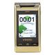 Zunate Unlocked Flip Mobile Phone for Senior, Big Button Cell Phone 2/3G, 5900mAh, SOS Button, Flashlight, Dual SIM, Loud Voice, 3" Screen Basic Feature Phone for Elderly, Kids(Gold)