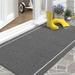 Latitude Run® Yandriel Non-Slip Outdoor Doormat Synthetics in Black | 59 H x 35 W x 0.5 D in | Wayfair 445837090FF84650834713E07F28BBE8