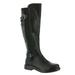 White Mountain Meditate Wide Calf - Womens 7 Black Boot Medium