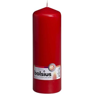 Bolsius - Stumpenkerze rot, Höhe 20 cm, ø 6,8 cm Kerze Dekokerzen Image