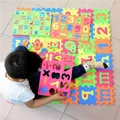 Tapis de jeu éducatif EVA pour bébé Puzzle écologique avec lettres de l'alphabet russe à faire