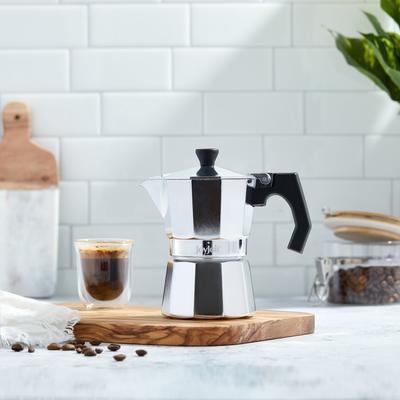 JoyJolt Italian Moka Pot Stovetop Aluminum Espresso Maker