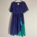 Kate Spade Dresses | Kate Spade Peacock Plume Poplin Party Dress | Color: Blue/Green | Size: 0