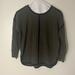 J. Crew Sweaters | J. Crew 100% Wool Sweater Green Crew Neck Long Sleeve Womens Size Xxs Oversized | Color: Green | Size: Xxs