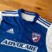 Adidas Shirts | Men’s Adidas Mls Dallas Soccer Jersey - Size Small - Blue + White | Color: Blue/White | Size: S