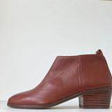 J. Crew Shoes | J Crew Sawyer Ankle Boots Womens 6 Brown Leather Zip Bootie J7005 | Color: Brown | Size: 6