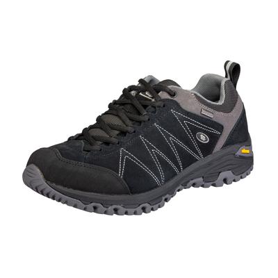 Outdoorschuh BRÜTTING "Outdoorschuh Mount Kapela Low", Gr. 36, schwarz, Leder, Schuhe