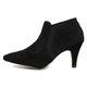 Lotus Kristina Womens Black Diamante Heeled Shoes - Size 7 UK - Black