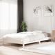 vidaXL Stack Bed White 80x200 cm Solid Wood Pine