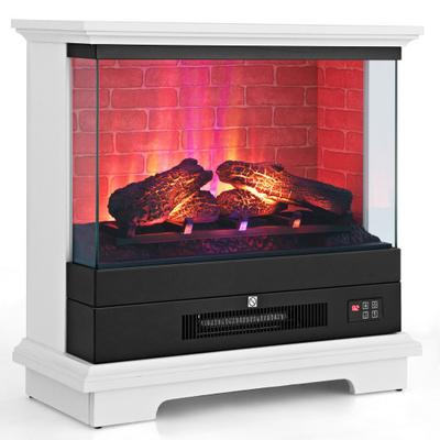Costway 27 Inch Freestanding Electric Fireplace wi...