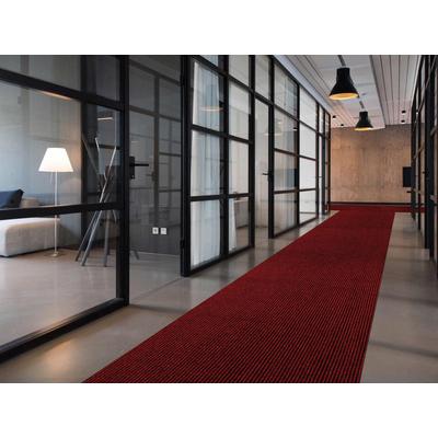 Läufer "MAGNUM, Made in Belgium", rot, B:100cm H:10,5mm L:1050cm, Polypropylen (PP), PRIMAFLOR-IDEEN IN TEXTIL, Teppiche, Schmutzfangläufer, Schmutzfangläufer, Schmutzfangteppich, Schmutzmatte, rutschhemmend Image