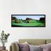 Ebern Designs Panoramic Pond at a golf course, Baltimore Country Club, Baltimore, Maryland, USA - Wrapped Canvas Print Canvas | Wayfair