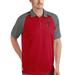 Men's Antigua Red/Steel Texas Tech Red Raiders Nova Polo