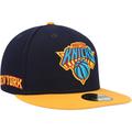 Men's New Era Navy/Gold York Knicks Midnight 59FIFTY Fitted Hat