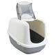 Maison de toilette Savic Nestor XXL, gris clair / blanc - pour chat
