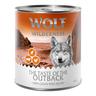 6x800g The Taste Of The Outback Wolf of Wilderness - Pâtée pour chien