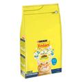 3x4kg Friskies Sterilized Cats, saumon, légumes - Croquettes pour chat