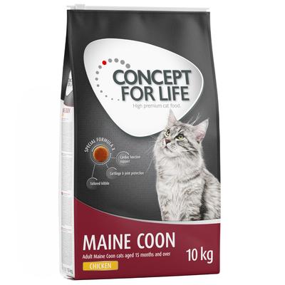 10kg Maine Coon Adult Concept for Life - Croquettes pour Chat
