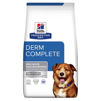 2x12kg Derm Complete Hill's Prescription Diet - Croquettes pour chien