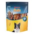 Rocco Rolls Pack XXL Bâtonnets à mâcher pour chien - lot mixte : filet de poulet, filet de poulet, poisson 1kg