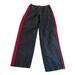 Adidas Pants | Adidas Men's Polyester Jogger Sweatpants Black Medium With Pockets, Zipper Leg | Color: Black | Size: M