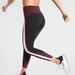 Athleta Pants & Jumpsuits | Athleta Crunch 7/8 Tight Colorblock Black & Maroon Women’s Leggings Sz S | Color: Black/Red | Size: S