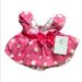 Disney Dresses | Disney Store Minnie Mouse Pink White Costume Dress Child Size 3/6 M New Nwt | Color: Pink/White | Size: 3-6mb