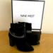 Nine West Shoes | Nine West Ankle Boots | Color: Black/Silver | Size: 7.5