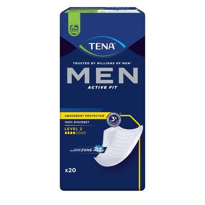 Tena MEN Active Fit Level 2 Inkontinenz Einlagen 6x20 St Inkontinenzslip Image
