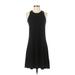 Gap Casual Dress - Mini: Black Solid Dresses - Women's Size Small