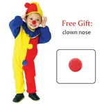 Vilain maison hantée enfants enfant Clown Costume pour bébé filles garçons enfant en bas âge