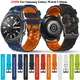 Bracelets en silicone pour Samsung Galaxy Watch 46mm 3 45mm Gear S3 Classic Frontier Smartwatch