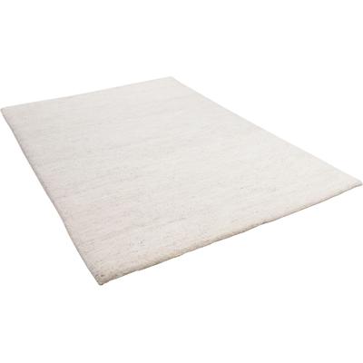 Wollteppich THEKO "Maloronga Uni", beige, B:70cm H:24mm L:140cm, Wolle, Teppiche, echter Berber Teppich, reine Wolle, handgeknüpft Image