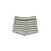 Ann Taylor LOFT Shorts: Ivory Bottoms - Women's Size 6 - Stonewash