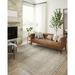 Brown/Gray 114 x 30 x 0.19 in Area Rug - Angela Rose x Loloi Aubrey Jade/Natural Area Rug Polyester | 114 H x 30 W x 0.19 D in | Wayfair