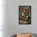 Winston Porter Napoleon Crossing the Alps by Jacques-louis David - Gallery-Wrapped Canvas Giclee Print in Black/Brown/Green | 48 H in | Wayfair