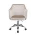 Everly Quinn Siebo Task Chair Upholstered, Metal in Gray | 33 H x 26 W x 23 D in | Wayfair 16813E03BA94472E928EFCCE0822D016