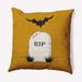 The Twillery Co.® Mitesh Indoor/Outdoor Throw Pillow Polyester/Polyfill blend in Yellow | 20 H x 20 W x 7 D in | Wayfair