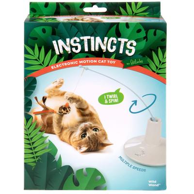 Petlinks Instincts Wild Wand Cat Toy, Small, Multi-Color